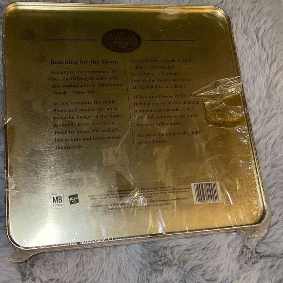 1000 piece puzzle in Tin box Hasbro 1950’s-60s Millennium 1000 pc puzzle - Picture 6 of 9